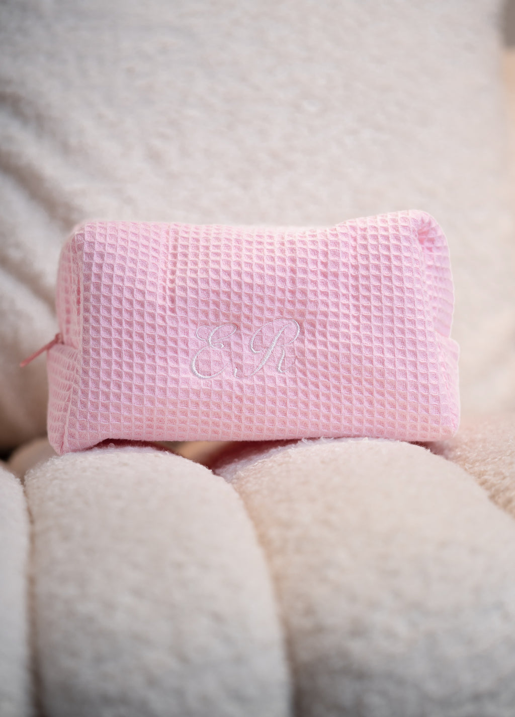 Small Waffle Cosmetic Bag